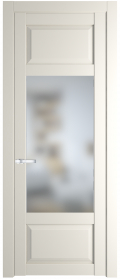   	Profil Doors 2.3.3 PD со стеклом перламутр белый